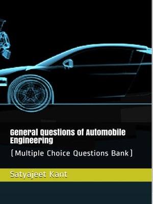 cover image of General Questions of Automobile Engineering